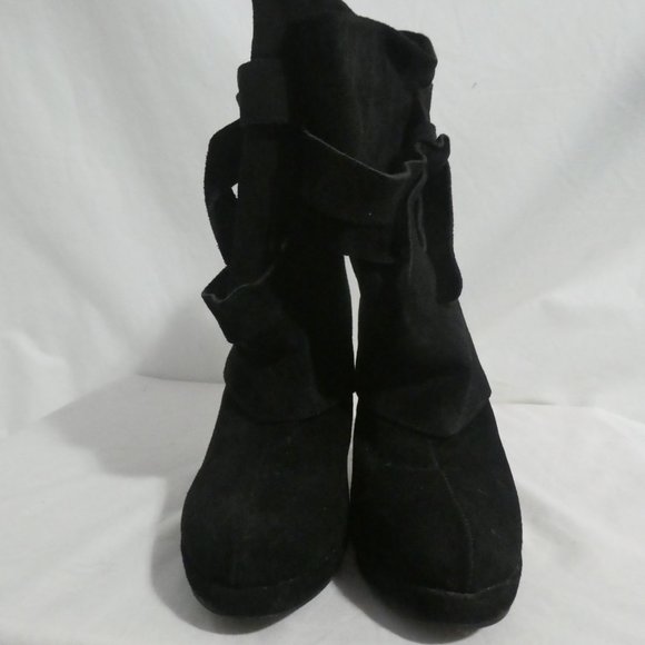 RESTRICTED | size 7.5 | Suede Heeled Boot - Picture 11 of 16